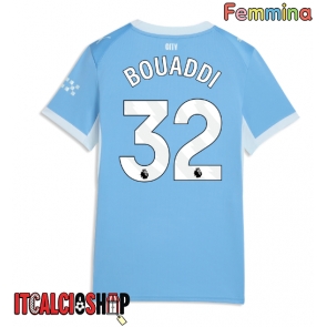 Manchester City Ayyoub Bouaddi #32 Prima Maglia Femmina 2026-27 Manica Corta